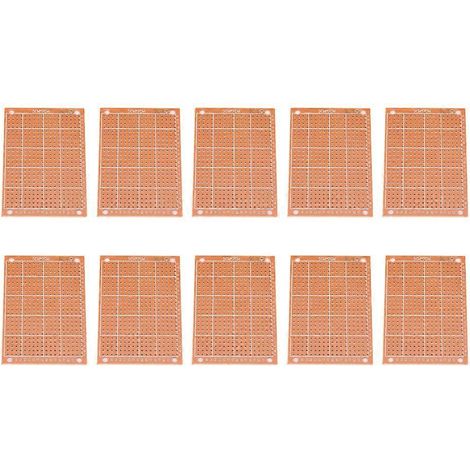 10 Stück 5x7cm Leiterplatten Universelle Experimentelle Übungs-Lötplatinen