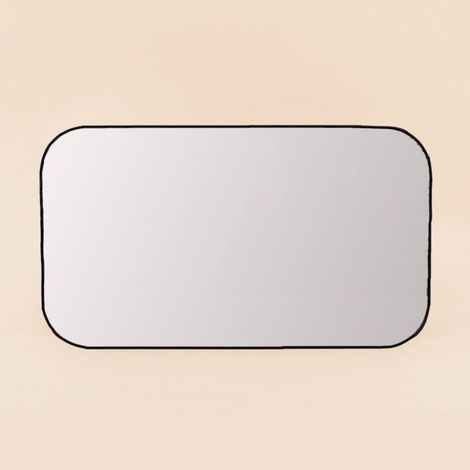 Miroir angles arrondis 70x40cm