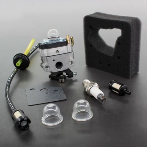 8 pièces/ensemble Kit Carburateur Pour Honda FG100 GX22 GX31 Tondeuse Débroussailleuse 139F 1.5HP HHE31C Déligneuse HHT31S UMK431 (1/4)