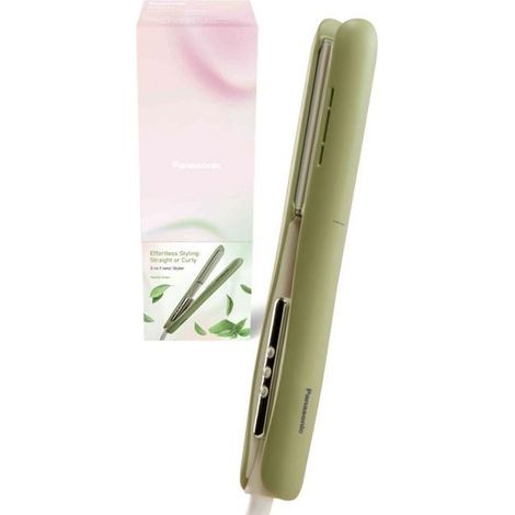 Plancha Panasonic para alisar y rizar EH-HV31-G503 Verde Matcha (1/5)