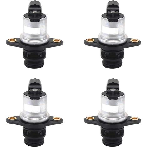 4X 897526T 8M0188118 IACV Soupape de contrôle d'air de ralenti, compatible avec Mercury Mercruiser Marine 75 90 115 150 (quatre temps). (1/5)