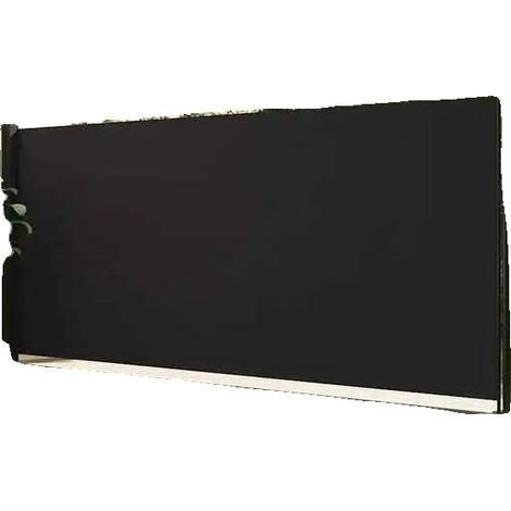 Store latéral rétractable, tissu en polyester, 160 cm x 300 cm, adapté aux espaces extérieurs, protection UV, résistance à l'eau (1/5)