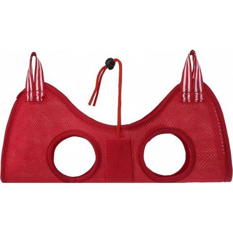 Hamac Toilettage Sûr, Rouge, XL 20–30 Livres (1/5)