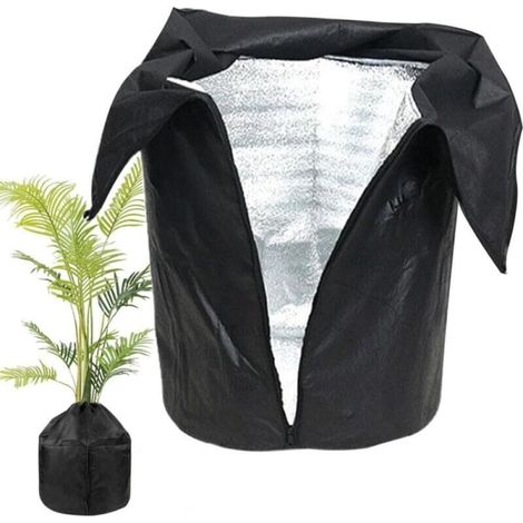 Housse pour Protection contre le gel pour Tissu anti-gel Couvertures d'arbres Housses de protection contre le gel Sacs climat froid en pot(60x70c'm) (1/4)