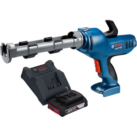Bosch GCG 18V-310 Pistola a cartuccia professionale a batteria 18 V 310 ml 3,5 kN + 1x batteria ricaricabile 2,0 Ah + caricabatterie
