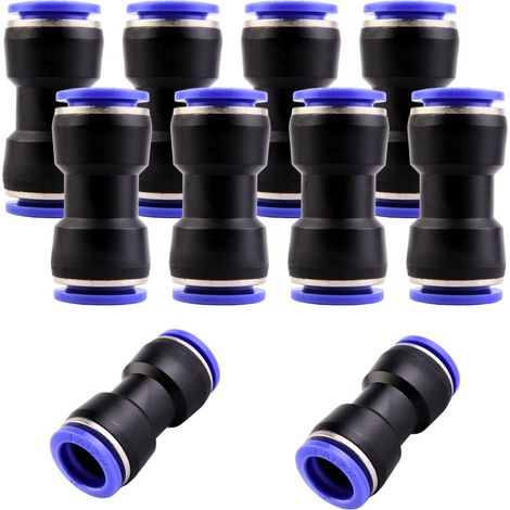 10 pièces 16 mm répartiteur en Y à 3 voies, raccord pneumatique, rapide plastique raccords Push to Connect, adaptateur de conduite d'air PY - PU16mm (1/5)