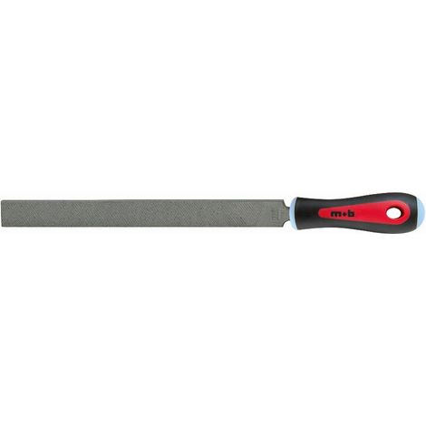 Mob Outillage – Lime plate 900 mi-douce 200 x 20 x 5 mm – Manche bimatière pour coupe nette – 900206201 (1/2)