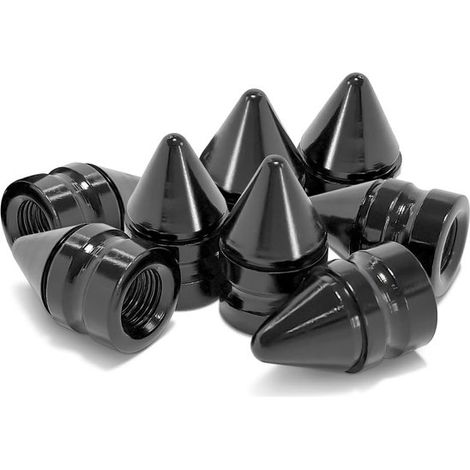 10 Stück Ventilkappen und Reifenventilkappen Staubschutzabdeckungen für Autoräder Reifenzubehör Staubschutz Ventilkappen für Motorräder Autos und (1/5)