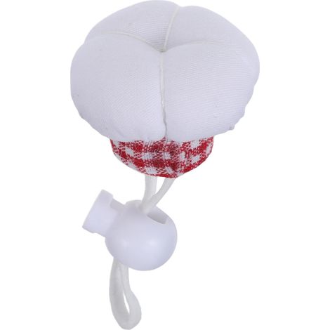 Chapeau de Chef Mignon Sangle Ajustable pour Petits Animaux (1/5)