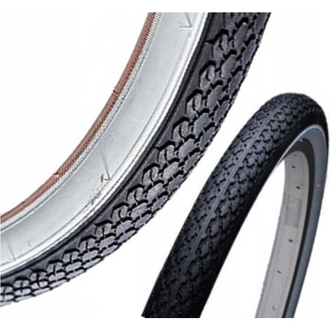 Neumático de bicicleta VEE Rubber 28 x 1.75 blanco BOK City (1/3)