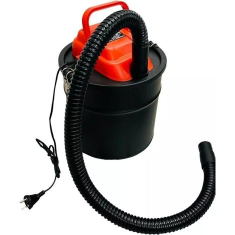 Bidone aspiracenere elettrico 18L per stufa a pellet camino aspira cenere 800W P805509 (1/2)