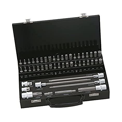 Bahco Assortimento inserti TORX, 49 pezzi - BE5049T