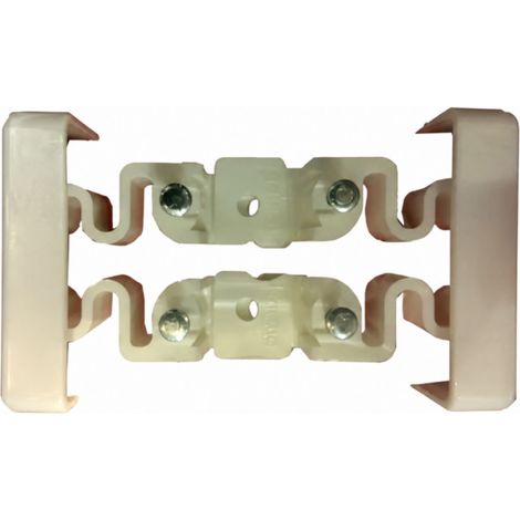 Jeu de 2 obturateurs pour moulure 32x12.5 mm