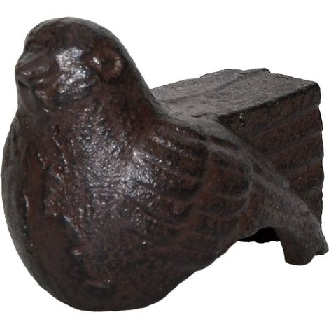 Esschert Design Abstandshalter für Blumenkübel in Vogelform aus Gusseisen (1/2)