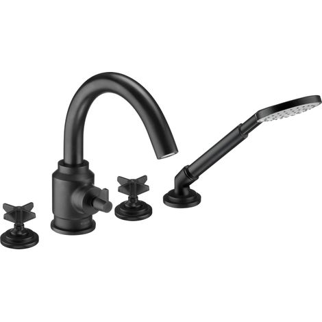Deante Temisto BQT N14D Grifo de bañera negro mate
