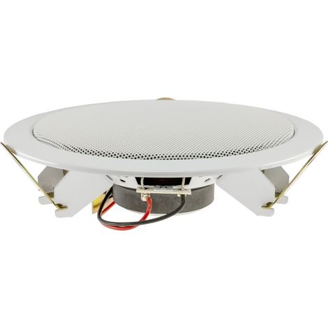 Haut-parleur encastrable CHILITEC CTE-18w, 80 W, diamètre d'encastrement Ø 155 mm, blanc