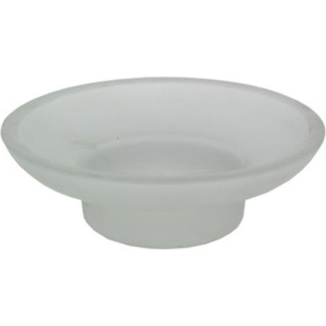 PORTASAPONE RICAMBIO SATINATO PER TONDO- RUBINETTERIE ASSOCIATE- 1,0 pz