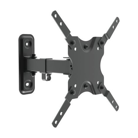 Supporto Tv Piatta Br LED 9 Bravo Acciaio Verniciato Nero 13 a 42 20 kg