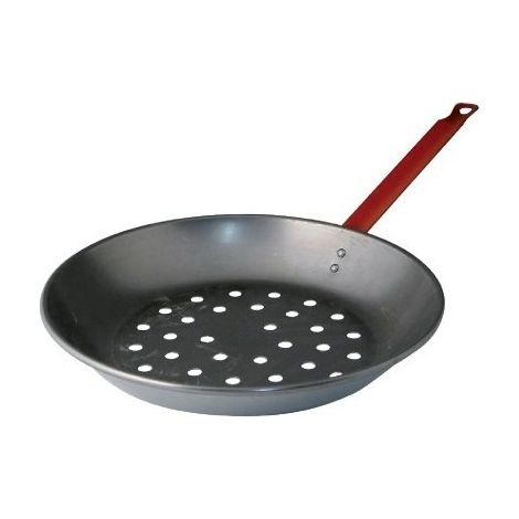 Padella per Castagne 28cm Coda Lunga 70cm - Boutin