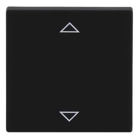Busch-Jaeger Bascule avec impression symbole "Flèches" pour store, noir mat - Plateforme 63 (1786 JA/02-885), 2CKA001751A3104