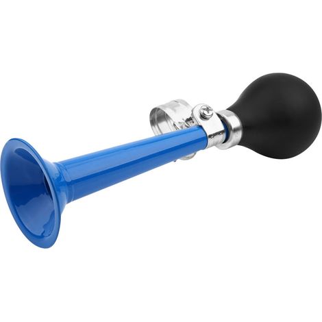 Klaxon de Vélo Portable 2,2 Pouces, Avertisseur Sonore à Poire pour Cyclisme, Corne à Air Bleue (1/2)