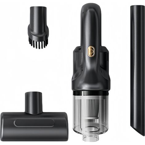 Aspirateur sans fil 120W avec 50000 Pa de succion, pour maison et voiture (1/5)