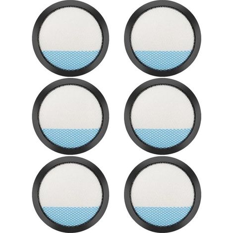 6 filtres pour aspirateur sans fil, lavables et réutilisables, compatibles avec modèles PCL720 PBLSV716 PBLSV717 (1/5)