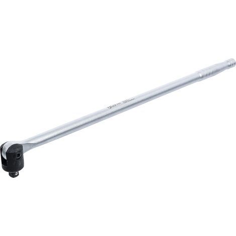 - Ratschenschlüssel - Chrom-Vanadium-Stahl - 10-mm-Vierkantantrieb (Außengewinde) - Maximales Drehmoment 263 Nm - Für allgemeine Mechaniker - Silber - 450 mm (1/5)