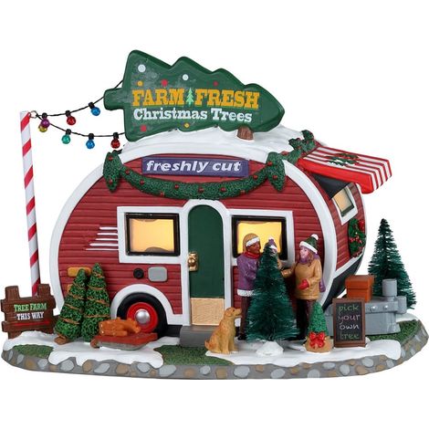 Farm Fresh Christmas Trees avec alimentation électrique Réf. 25928 (1/3)