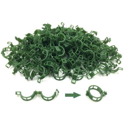200 clips de support pour plantes de jardin, clips pour tomates, clips pour treillis, pour fleurs de concombre, tiges de courge, 1 (1/5)