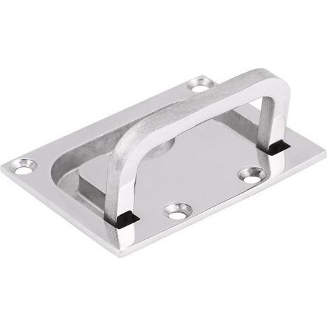 Accesorio de elevación, 1 asa de tracción para trampilla de barco, tirador de acero inoxidable para trampilla empotrada de barco (1/5)