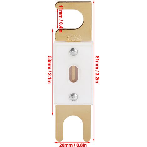 ANL-Sicherung – DC32V M10B (350 A) Sicherung für Anwendungen mit hoher Stromstärke (1/5)