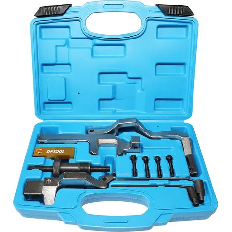 Outil de Calage d’Arbre à Came, Distribution réglage de l'arbre à cames Compatible BMW pour Mini Copper Citroën Peugeot N12 N14 N16 1.4 1.6 Moteurs (1/5)