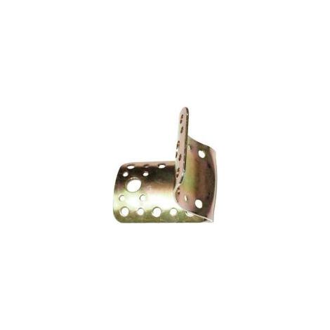 PIASTRA DI GIUNZIONE SAGOMATA PER PALI Ø 80/100 65x85 mm -