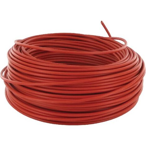 Cable el茅ctrico 1 x 2,5 mm虏 rojo UNIVERSAL KA1254