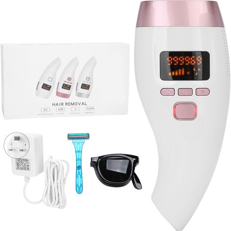 990000 éclairs gel froid épilateur à glace pour jambes aisselles bras hommes femmes 110-240V prise UK (1/5)