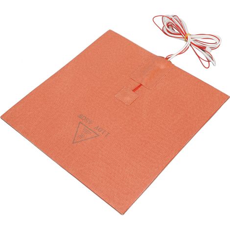 Coussin chauffant en silicone 110 V 450 W résistant aux hautes températures avec adhésif au dos pour imprimante 3D VORON 2.4 (1/5)
