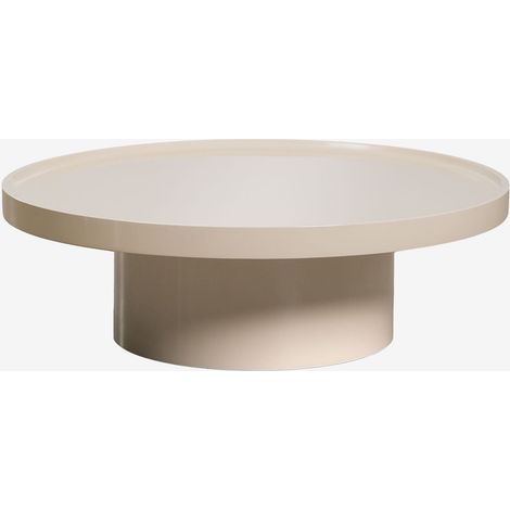 SKLUM Runder Couchtisch aus MDF Cirela Ø90 cm (1/5)