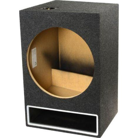 Caisson vide MDF 70L sub38 Noir