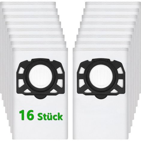 16 Stück Staubsaugerbeutel für Kärcher WD4 WD5 WD6 WD5P WD6P MV4 MV5 MV6 Staubsauger, Staubbeutel Filter Bags für Kärcher KFI 487, Nass & Trockensauger Beutel für 2.863-006.0 (1/5)