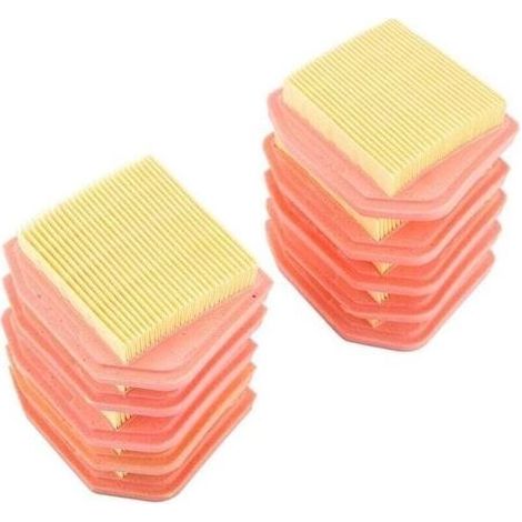 pair 10 x Pulitore filtro aria per decespugliatore Stihl FS410 FS460 FS240 FS260 FS360 (1/4)