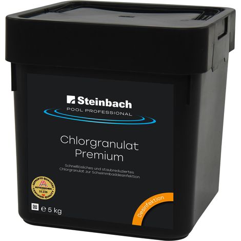 Steinbach Pool Professional Chlorgranulat Premium 56% 5 kg (1/2)