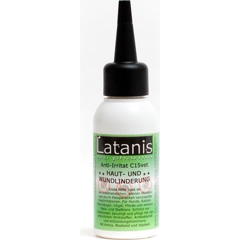 Latanis Anti-Irritat C15vet - Haut- und Wundlinderung - 40 ml