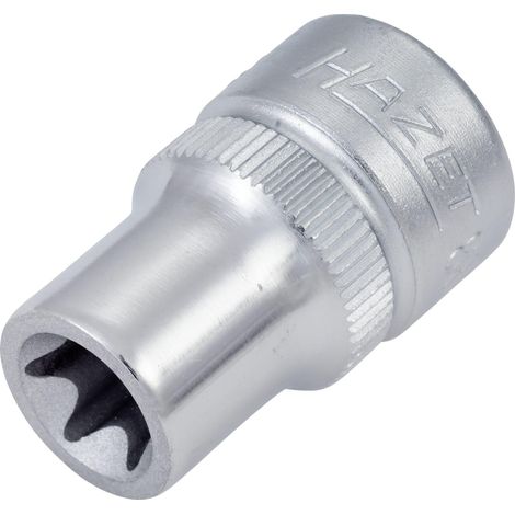 Hazet 880-E10 Inserto Chiave a Bussola Torx, Argento, Attacco Quadro, Cavo, 10 mm 3/8 di Pollice (1/2)