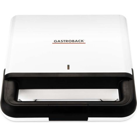Gastroback Toaster Design Sandwichmaker weiß / schwarz