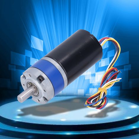 Kit moteur à engrenages planétaires CC sans balais CM36-3650 avec support et contrôleur, 24 V CC, 230 tr/min (1/5)