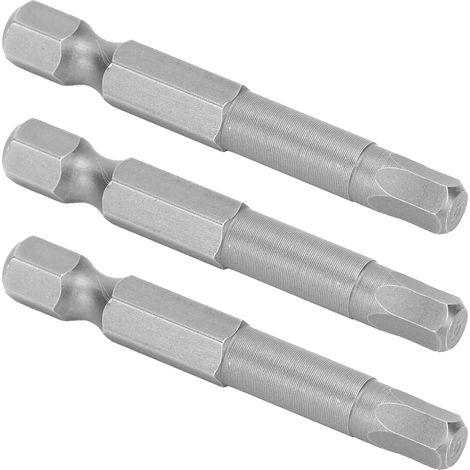 5mm hardened hex screwdriver bit with magnet, 50mm S1/4 bit (sold in packs of 10, shipped in plastic box) (1/5)