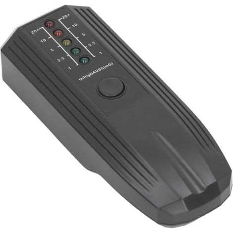 JUZ compteur de rayonnement EMF Testeur de force électromotrice EMF Indicateur LED de couleur Détecteur de rayonnement 7391607614718 (1/4)