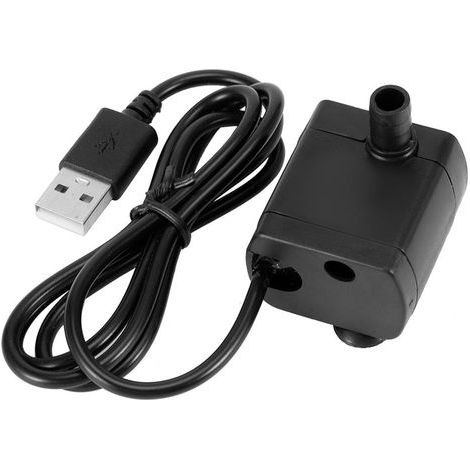 1 Pompe à Eau Câble USB Réservoirs Fontaine Hydroponique Pot Fleur Micro Paysage Intérieur (1/5)