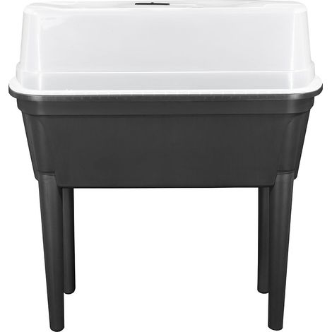 Fixkraft freistehendes Aufzuchtbeet mit Haube, Pflanzbeet, Frühbeet, Hochbeet (1/5)